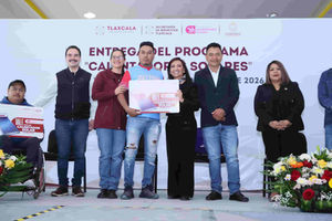 GOBERNADORA ENCABEZA ENTREGA DE CALENTADORES SOLARES EN TERRENATE