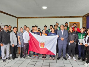 ABANDERAN A TLAXCALTECAS QUE COMPETIRÁN EN EL XXI ENCUENTRO NACIONAL DEPORTIVO CECYTE 2025