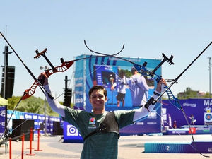 MATÍAS GRANDE, CAMPEÓN DE LA COPA DEL MUNDO DE TIRO CON ARCO MADRID 2025
