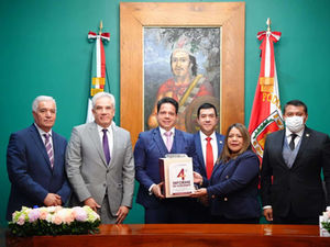 RECIBE CONGRESO DEL ESTADO IV INFORME DE GOBIERNO