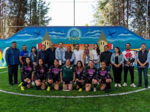 REHABILITAN CANCHA DE FÚTBOL CUALTIKATE EN APIZAQUITO