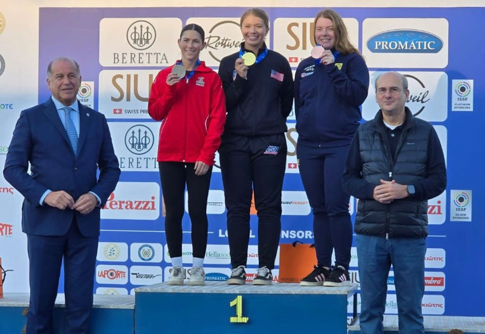 GABRIELA RODRÍGUEZ HACE HISTORIA CON SUBCAMPEONATO MUNDIAL EN TIRO DEPORTIVO