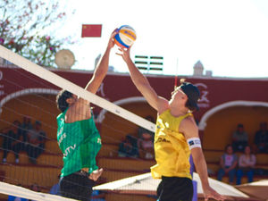 ATLETAS INTERNACIONALES DESTACAN HOSPITALIDAD DE TLAXCALA EN EL TOUR MUNDIAL DE VOLEIBOL DE PLAYA