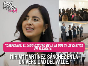 MARTÍNEZ ALERTA A JÓVENES UNIVERSITARIOS SOBRE LOS RIESGOS DE LOS DEEPFAKES Y LA VIOLENCIA DIGITAL