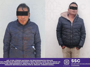 ASEGURA POLICÍA DE GÉNERO A DOS PRESUNTOS RESPONSABLES DE VIOLENCIA 