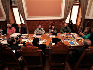 PARTICIPARON EMPRESARIOS DE TLAXCALA EN MESA DE SEGURIDAD ENCABEZADA POR LA GOBERNADORA CUÉLLAR