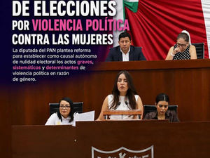 “LA VIOLENCIA POLÍTICA CONTRA LAS MUJERES TAMBIÉN DEBE ANULAR ELECCIONES”: MARTÍNEZ