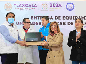 ENTREGÓ GOBERNADORA DE LA SALUD EQUIPAMIENTO A UNIDADES MÉDICAS Y ADMINISTRATIVAS DE PRIMER Y SEGUNDO NIVEL