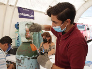 KIOSCOS OTORGARON MIL 318 ATENCIONES DE RECARGA DE OXÍGENO GRATUITO A ENFERMOS DE COVID-19