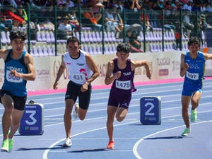 YANDEL HUERTA HACE VIBRAR A TLAXCALA EN ATLETISMO