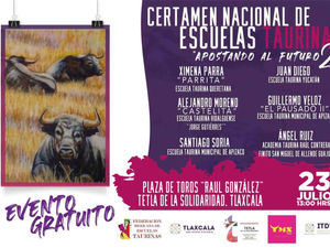 TLAXCALA SERÁ SEDE DEL CERTAMEN NACIONAL DE ESCUELAS TAURINAS
