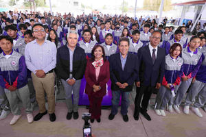 INAUGURA GOBERNADORA NUEVO PLANTEL DEL CEBES 19 EN HUAMANTLA
