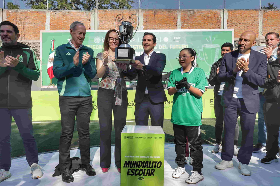 PRESENTAN GOBIERNO DE MÉXICO, CONADE Y FMF “BUSCANDO A LAS ESTRELLAS DEL FUTURO”, QUE DARÁ UNA NUEVA DIMENSIÓN AL MUNDIAL SOCIAL 2026