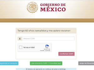 PÁGINA “MI VACUNA” VUELVE A FUNCIONAR PARA AGENDAR CITA PARA VACUNA CONTRA COVID-19 ADULTOS MAYORES