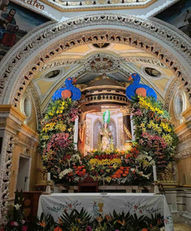 OFICIAN MISA DE CLAUSURA A SAN RAFAEL ARCÁNGEL EN TENANYECAC, AGRADECIERON LAS BENDICIONES DE DIOS Y SU SANTO 