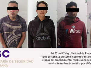 DETIENE SSC A 10 PERSONAS POR CONDUCTAS QUE INFRINGIERON LA LEY