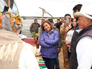 CONVIVE GOBERNADORA CON PRODUCTORES DEL CAC OCELOTZIN, EN ESPAÑITA