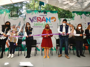 INAUGURA GOBERNADORA EL “CURSO DE VERANO SALVAJE: EDUCAR PARA CONSERVAR” DEL SEDIF