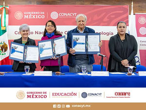 CONACYT Y CONAFE FIRMAN CONVENIO PARA FORTALECER LA EDUCACIÓN COMUNITARIA EN MÉXICO