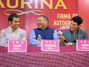 APIZACO FORTALECE SU TRADICIÓN TAURINA CON RUEDA DE PRENSA Y FIRMA DE AUTÓGRAFOS DE ISAAC FONSECA Y DIEGO SAN ROMÁN