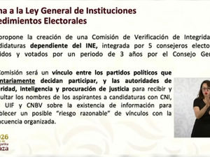 "VERIFICAR INTEGRIDAD DE CANDIDATURAS GARANTIZA LLEGADA DE POLÍTICOS SIN VÍNCULOS SOSPECHOSOS": PÉREZ