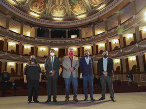 ENTREGAN ITC Y SECODUVI RESTAURACIÓN DEL TEATRO XICOHTÉNCATL