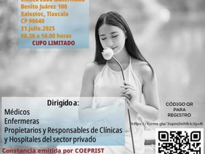 CONVOCA COEPRIST A JORNADA DE CAPACITACIÓN PARA PREVENIR MUERTES MATERNAS EN EL SECTOR SALUD PRIVADO