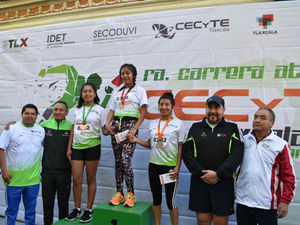 REALIZÓ CECYTE-EMSAD PRIMERA CARRERA ATLÉTICA 2018