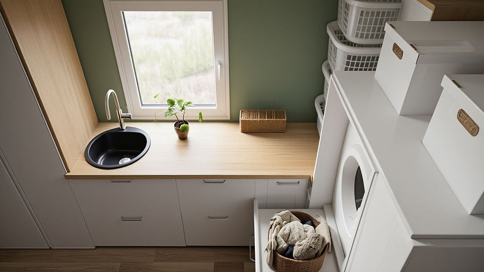 7 idées pour organiser une buanderie familiale pratique et agréable au quotidien