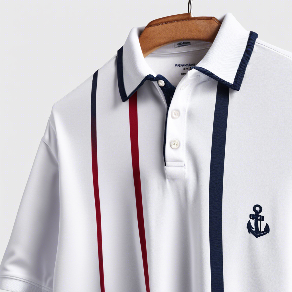 Nautical Striped Polo