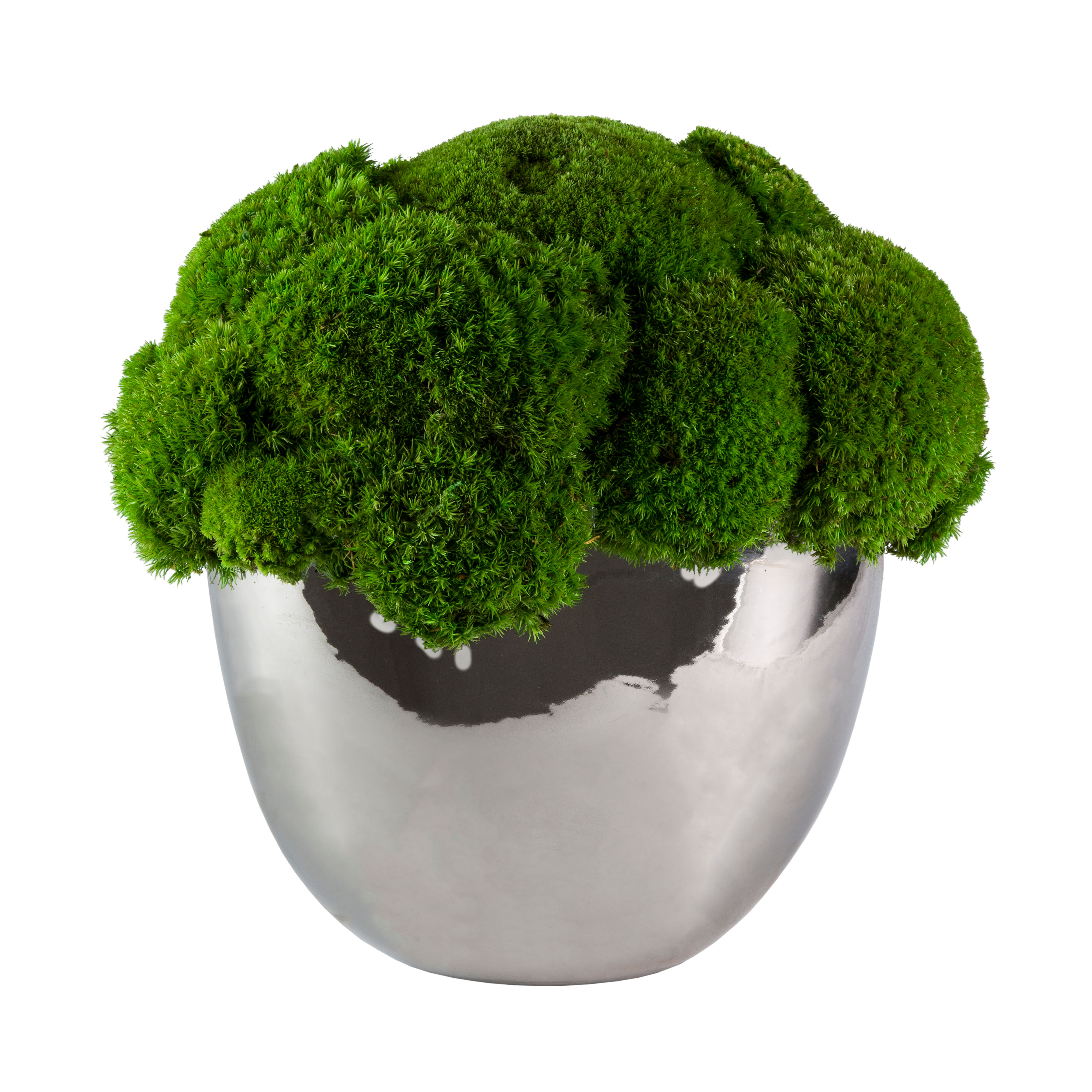 Ceramiczna misa srebna mała