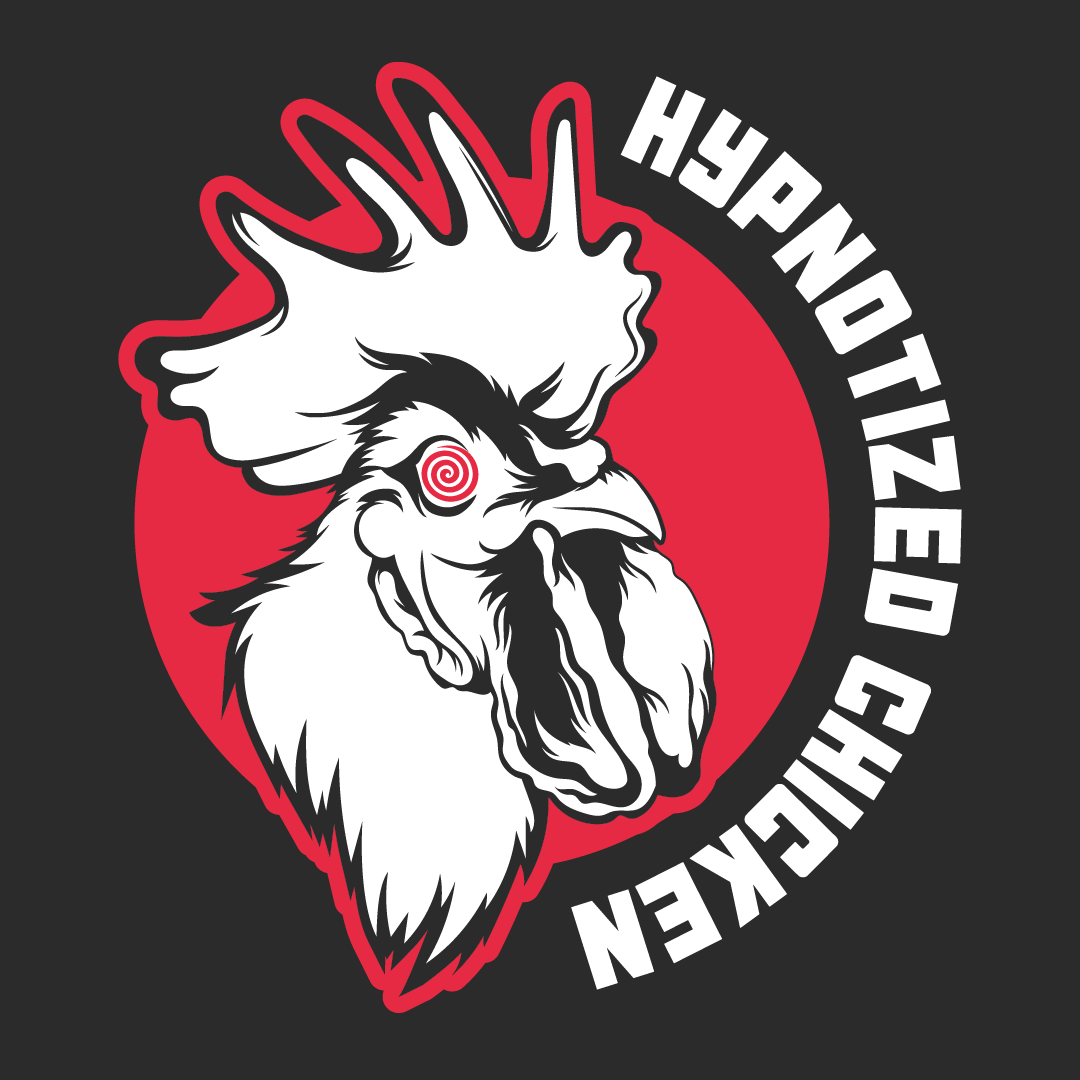 Unique Pop Art Prints Wall Art Posters Hypnotized Chicken