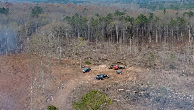The planned comparison was created: an intensively prepared smooth pasture and a lower-cost stump-retained pasture.