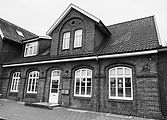 Außenansicht der Hilfestation Ammerland in Bad Zwischenahn (der Bahnhof)