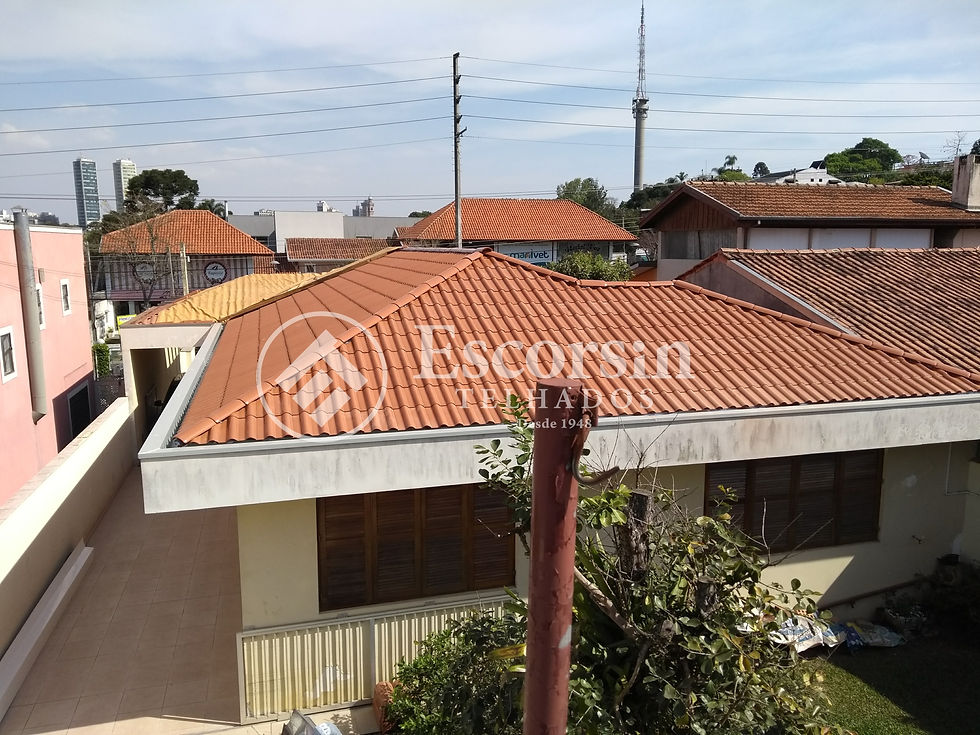Telhados no geral - Carpintaria - Escors