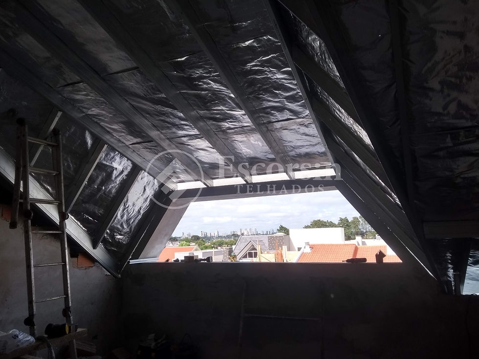 Telhados de aço (Steel Frame) - Carpintaria - Escorsin Telhados - Curitiba 27