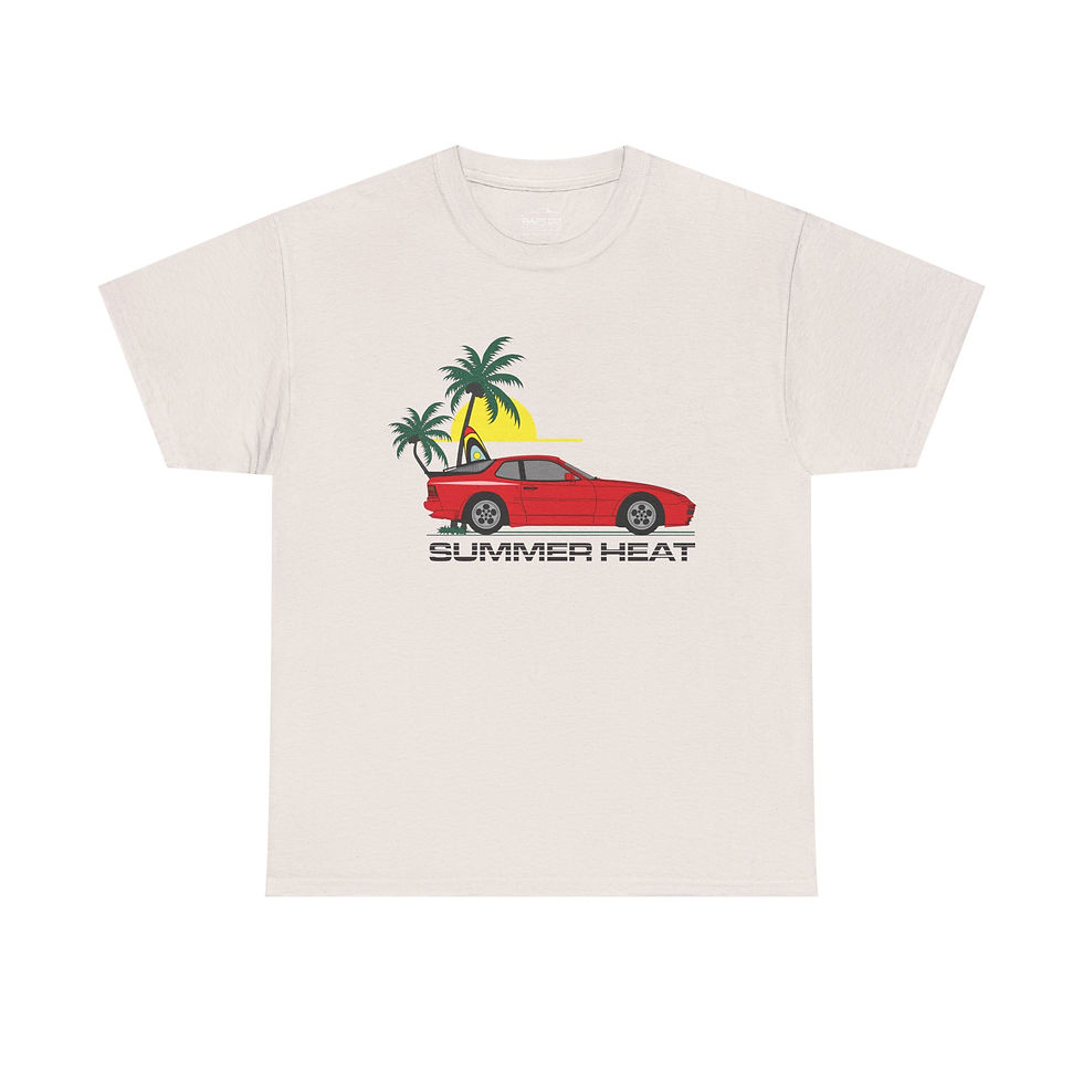Thumbnail: UPDATED! 944 Summer Heat Unisex Heavy Cotton Tee