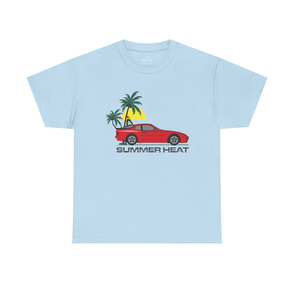 Thumbnail: UPDATED! 944 Summer Heat Unisex Heavy Cotton Tee