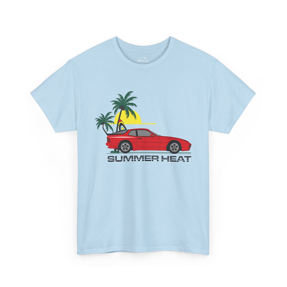 Thumbnail: UPDATED! 944 Summer Heat Unisex Heavy Cotton Tee
