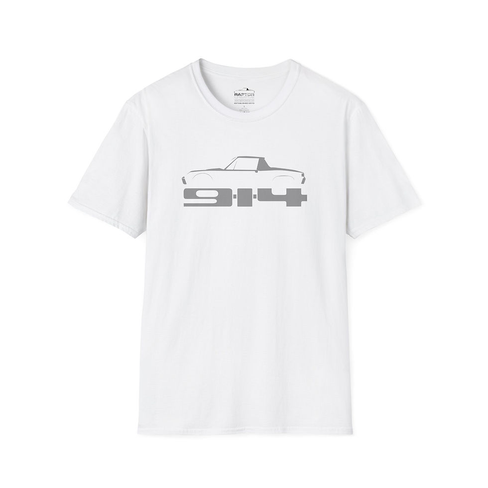 Thumbnail: 914 Classic Convertible T‑Shirt — Vintage Sports Car Silhouette Tee