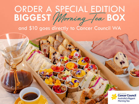 Join Australia’s Biggest Morning Tea this May!