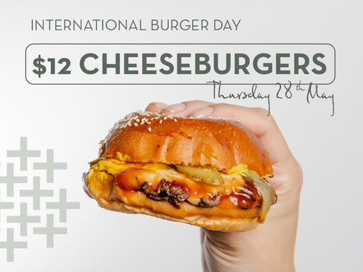 $12 CHEESEBURGERS!