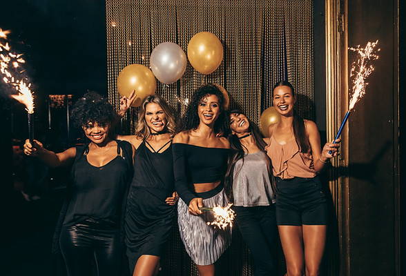 Group Photo at a Party