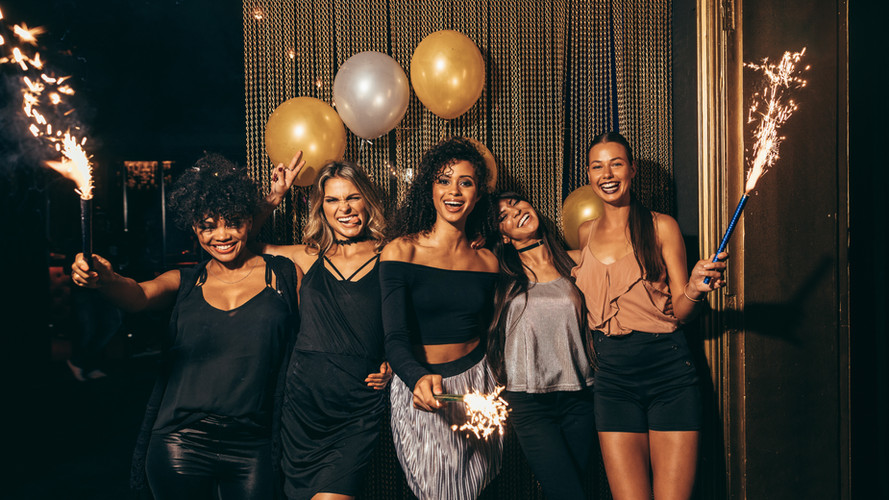 Group Photo at a Party