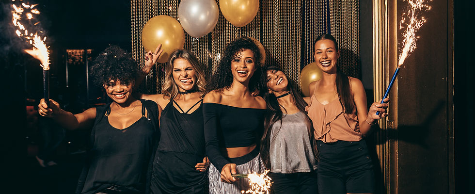 Group Photo at a Party