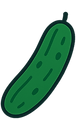 きゅうりのイラスト