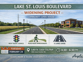 Lake St. Louis Boulevard Widening Project – Community Open House