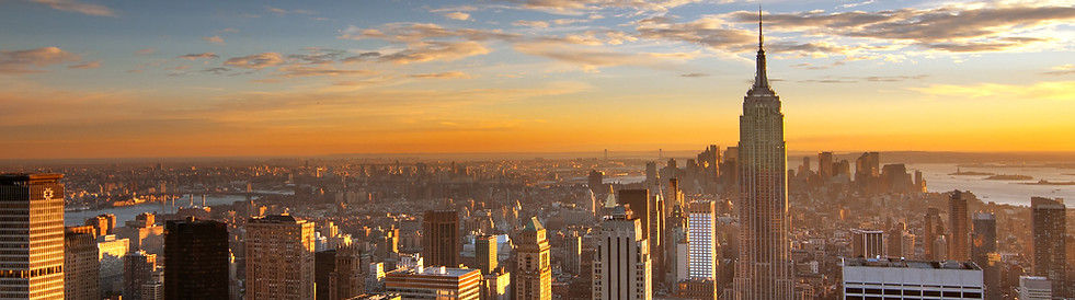 Sunset Over New York City