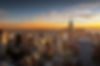 Sunset Over New York City