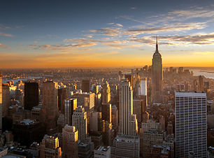 Sunset Over New York City